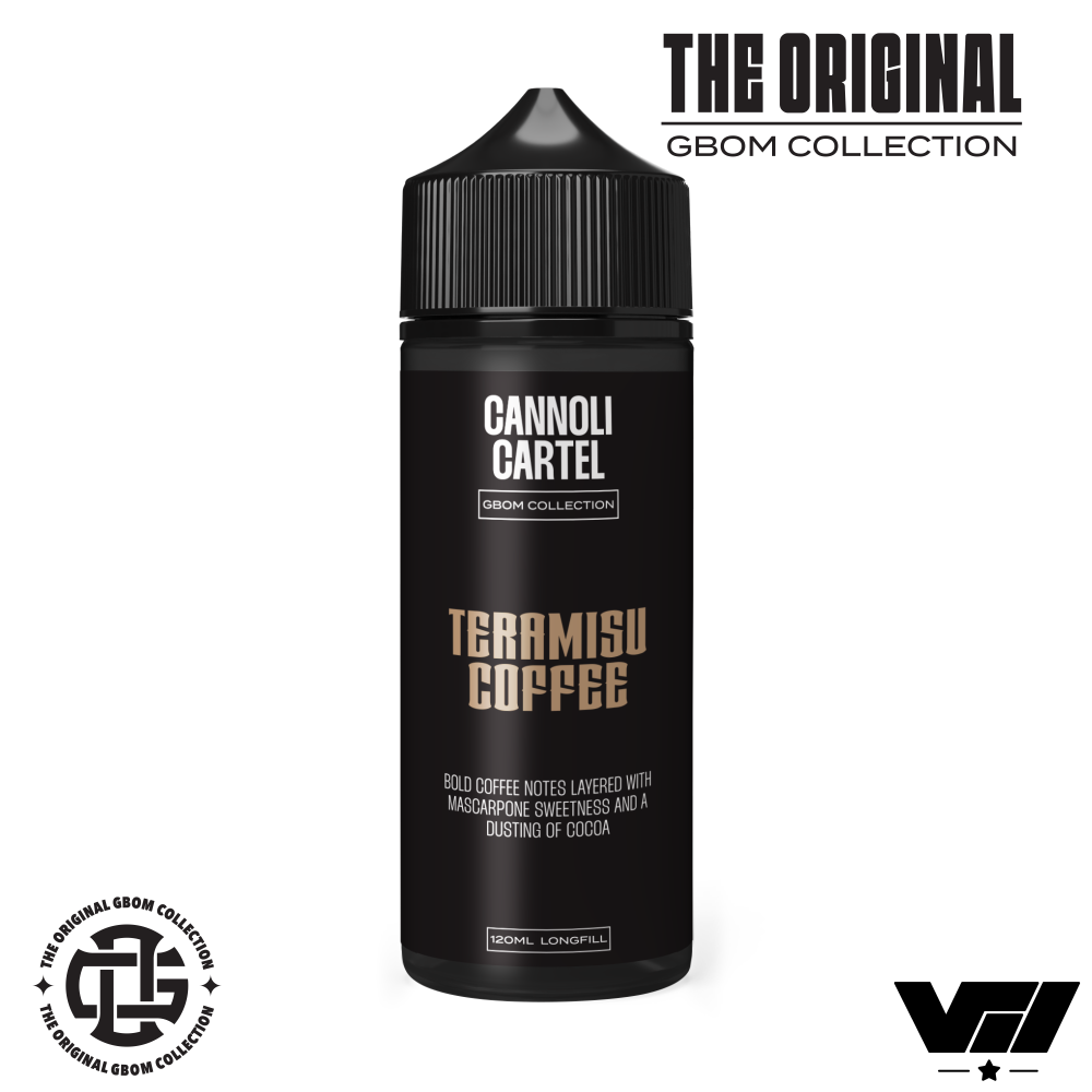 Cannoli Cartel - Teramisu Coffee 120ml Longfill