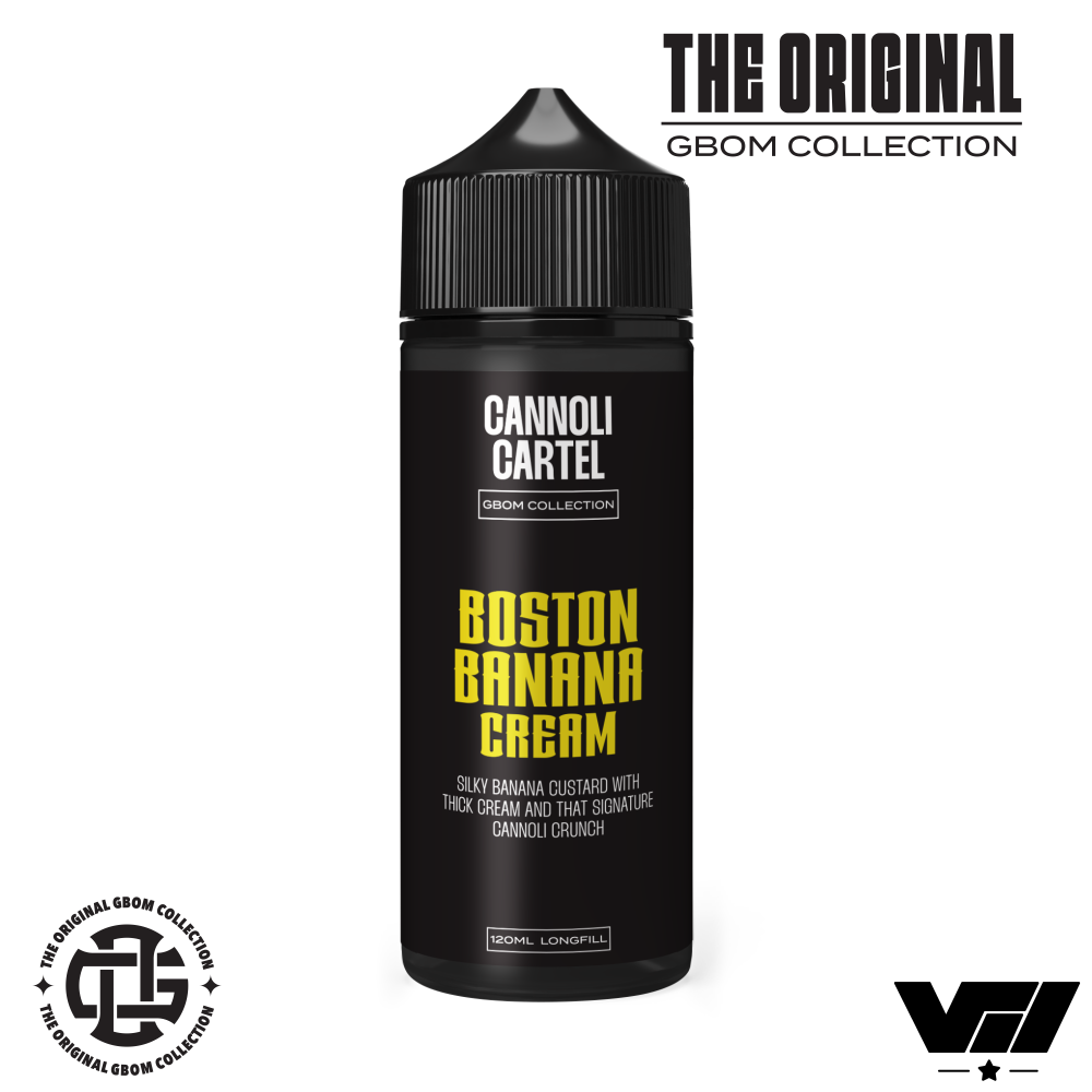 Cannoli Cartel - Boston Banana Cream 120ml Longfill